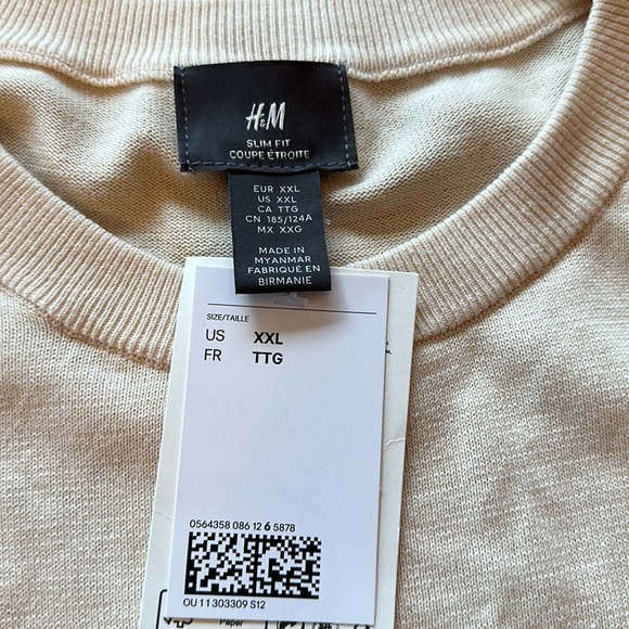 Nwt. Men’s H&M sweater - Picture 3 of 3